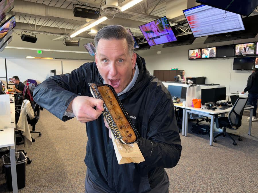 FOX21 Morning Anchors Craig Coffey and Abbie Burke took a stroll to the Subway located at 645 North Murray Boulevard where they picked up the footlong cookie.