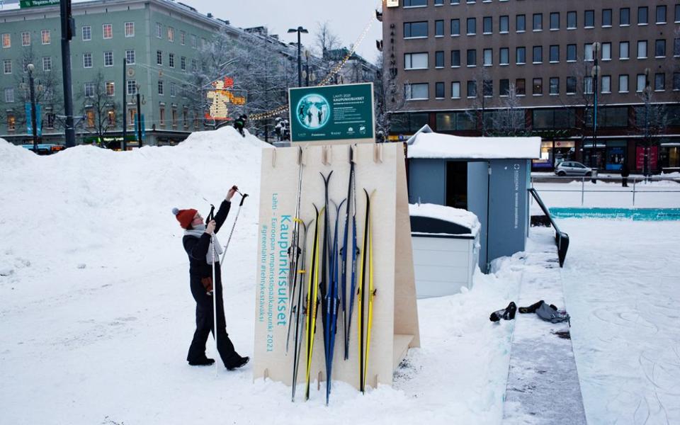 Skis for rent in Lahti - TOIVO HEINIMAKI