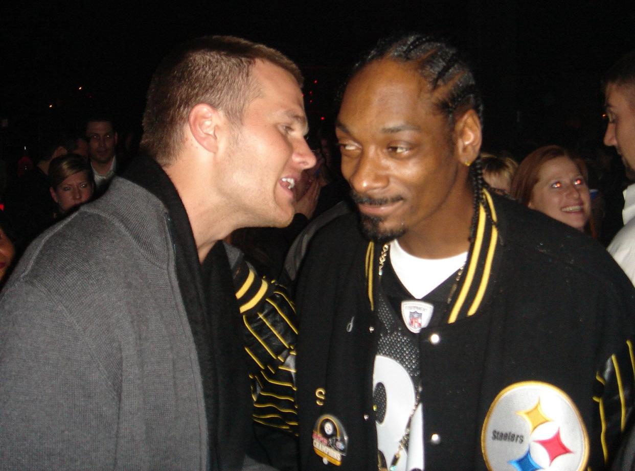 Snoop Dogg and Tom Brady