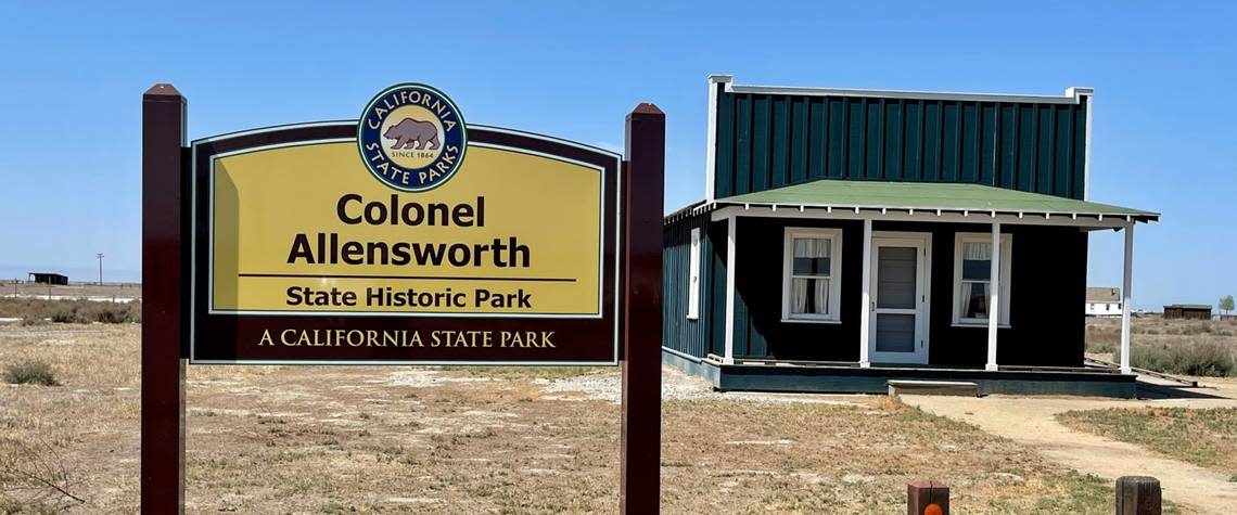Part of the state historic park in Allensworth, which is in Tulare County.