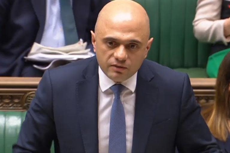 Home Secretary Sajid Javid declares number of migrants trying to cross English Channel a ‘major incident’