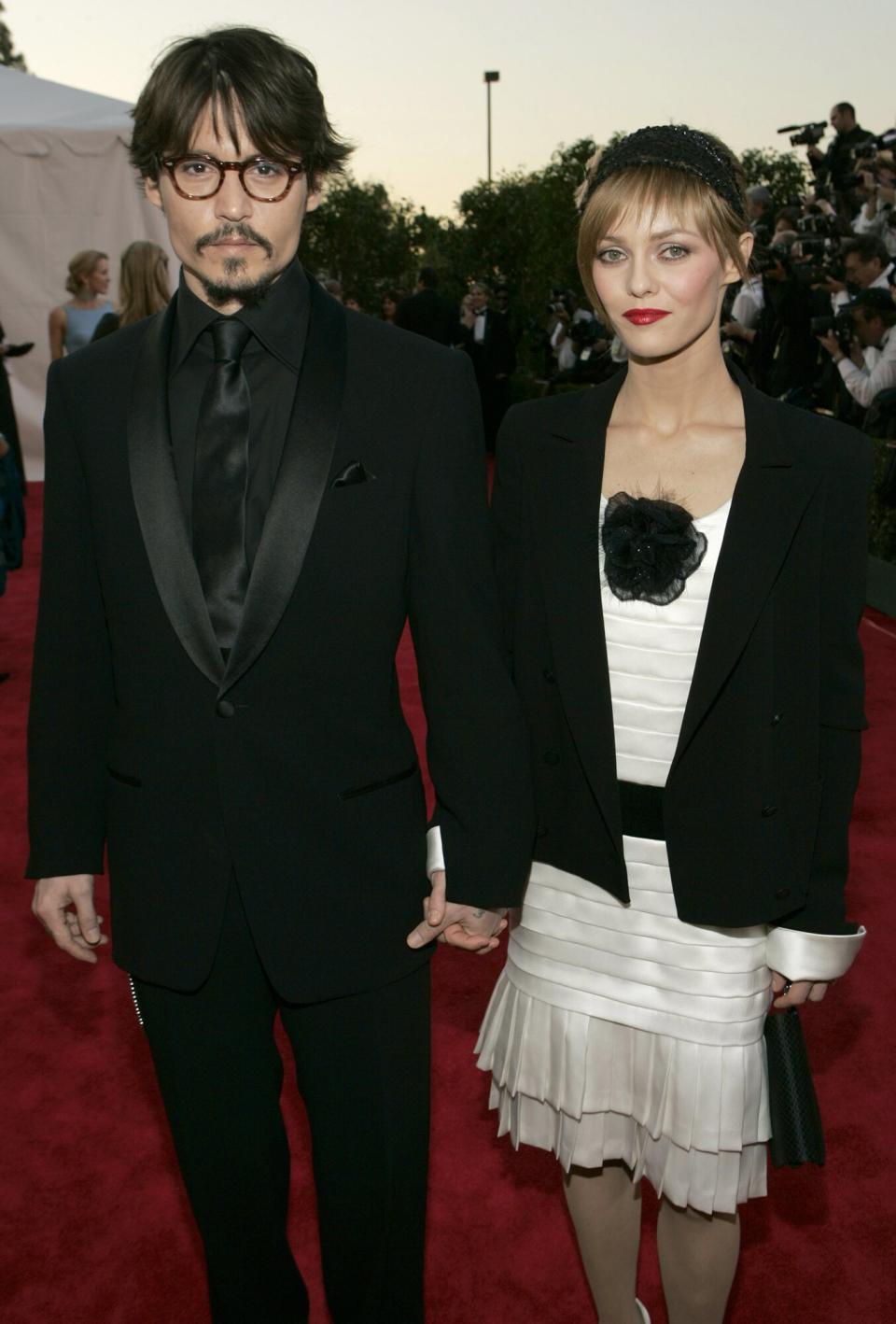 Johnny Depp and Vanessa Paradis