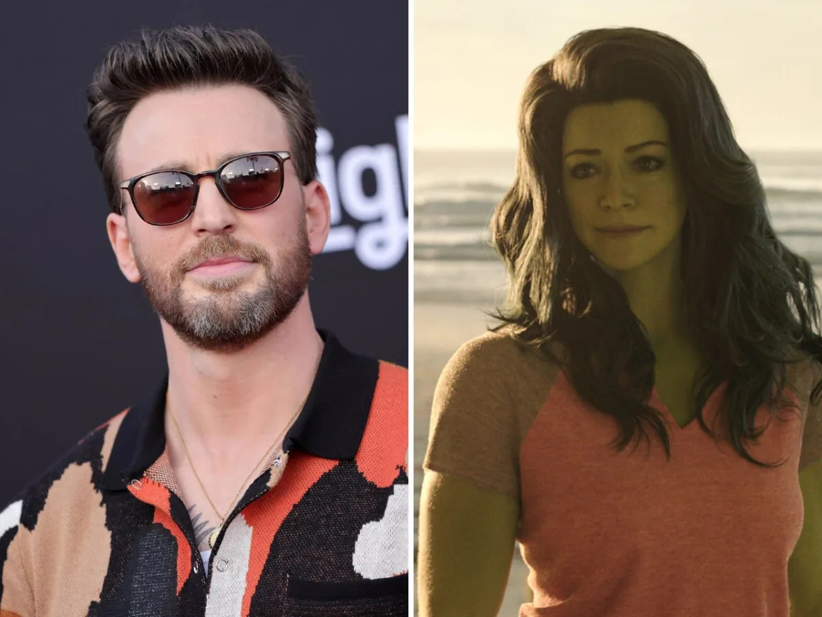 Chris Evans reacts as 'She-Hulk' reveals the status of Captain America's virgini..