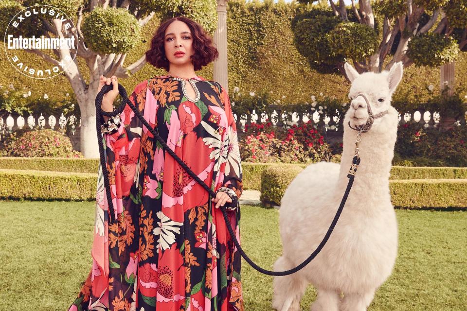 Maya Rudolph holds court in EW's exclusive cover portraits