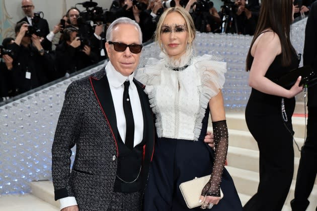 Tommy Hilfiger Wears Karl Lagerfeld's Shirt to the Met Gala 2023