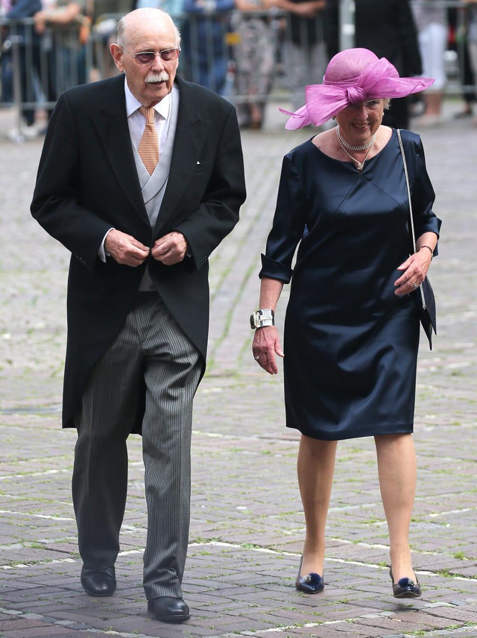 Prince Maximilian Andreas Markgraf von Baden and his wife Valerie Isabella Habsburg-Lothringen