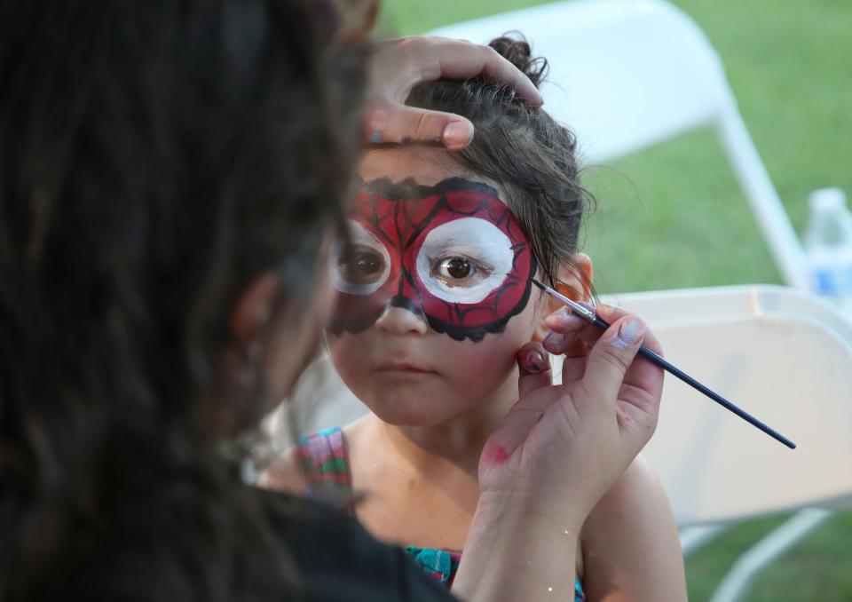 Face painting is just one of the many activities available at the Desert Kids Fun Fest Saturday, Jan. 13 at Civic Center Park in Palm Desert.