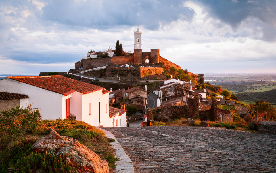 A seaside town in Alentejo.