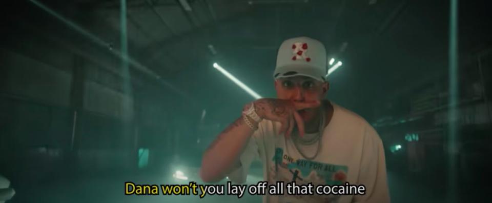 Jake Paul released a Dana White diss track in which he claimed, without evidence, that the UFC boss does drugs.