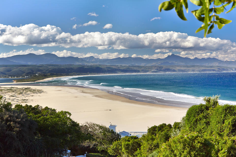 View of the beach at Plettenberg Bay, near Cape Town, on the Garden Route in South Africa. / Credit: iStock/Getty