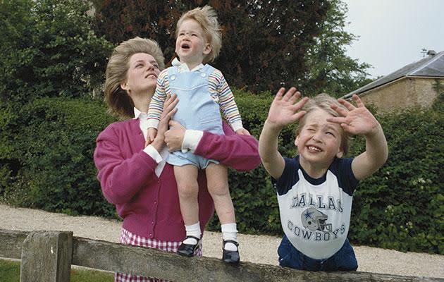 The Princes were just 12 and 15 when Diana passed away. Photo: Getty Images