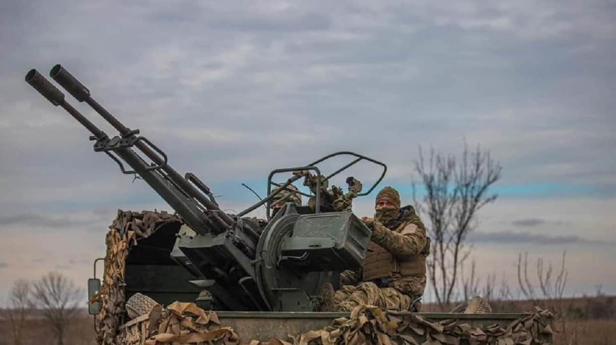 Ukrainian defenders on the battlefield. Photo: Ukrainian General Staff