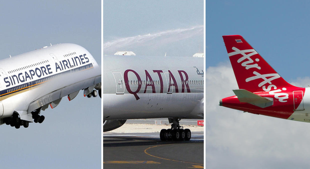 The top airlines - including the overall best, cleanest and most affordable - for 2019 have been revealed [Photos: Getty]