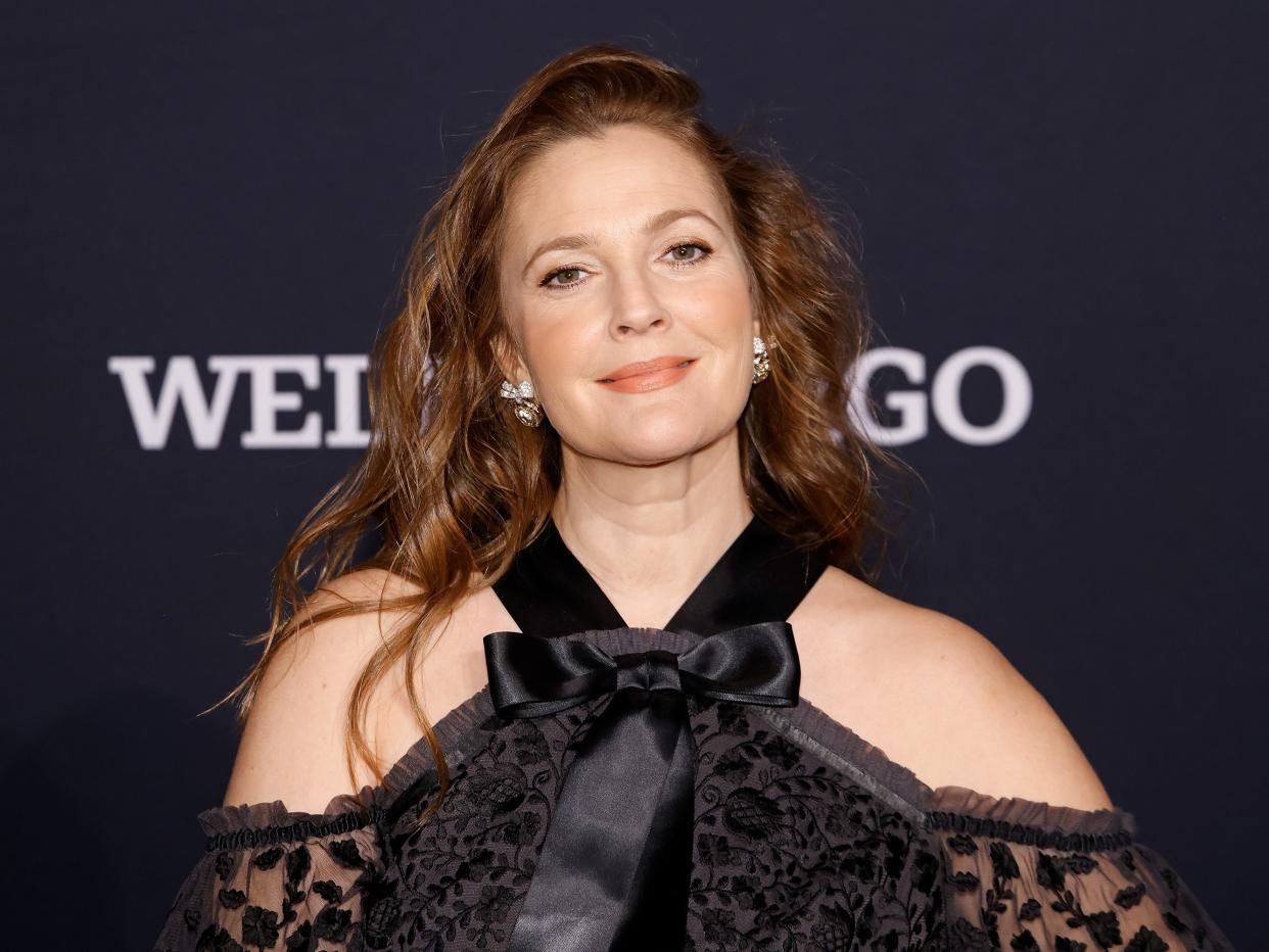 Drew Barrymore at the Mark Twain Prize for American Humor presentation on March 19, 2023, in Washington, DC.