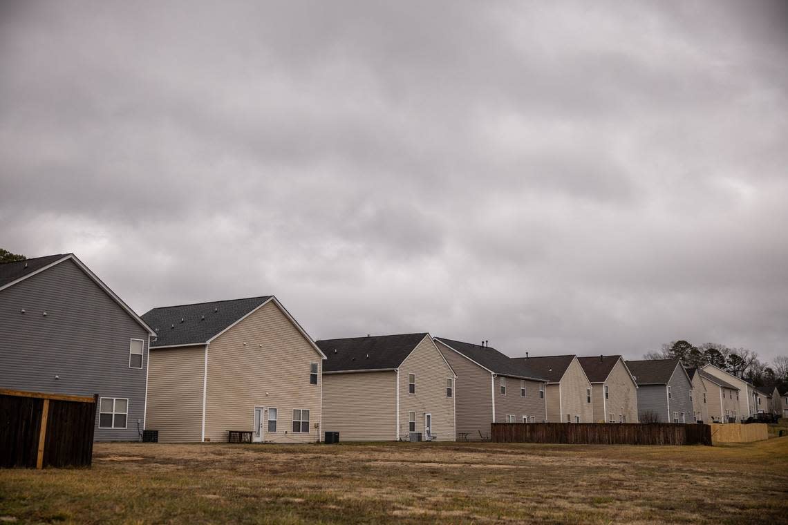 Corporate landlords have bought tens of thousands of homes in the Charlotte area in the last 10 years, many of them in neighborhoods like this one in northwest Charlotte.