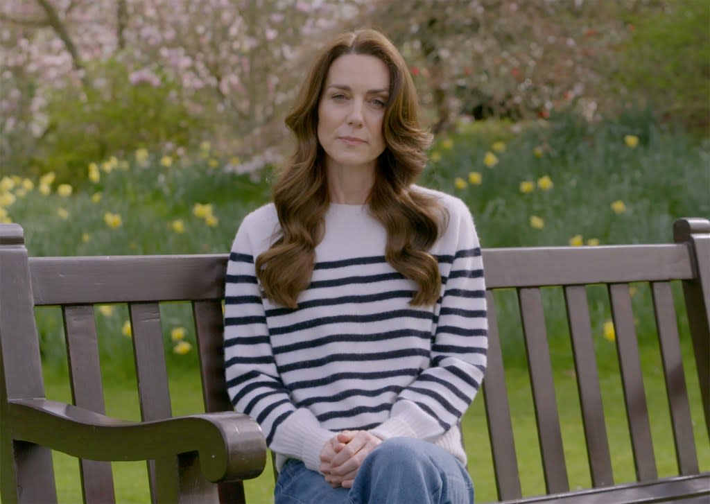 Kate Middleton tells the world she has cancer in a prerecorded video. BBC Studios