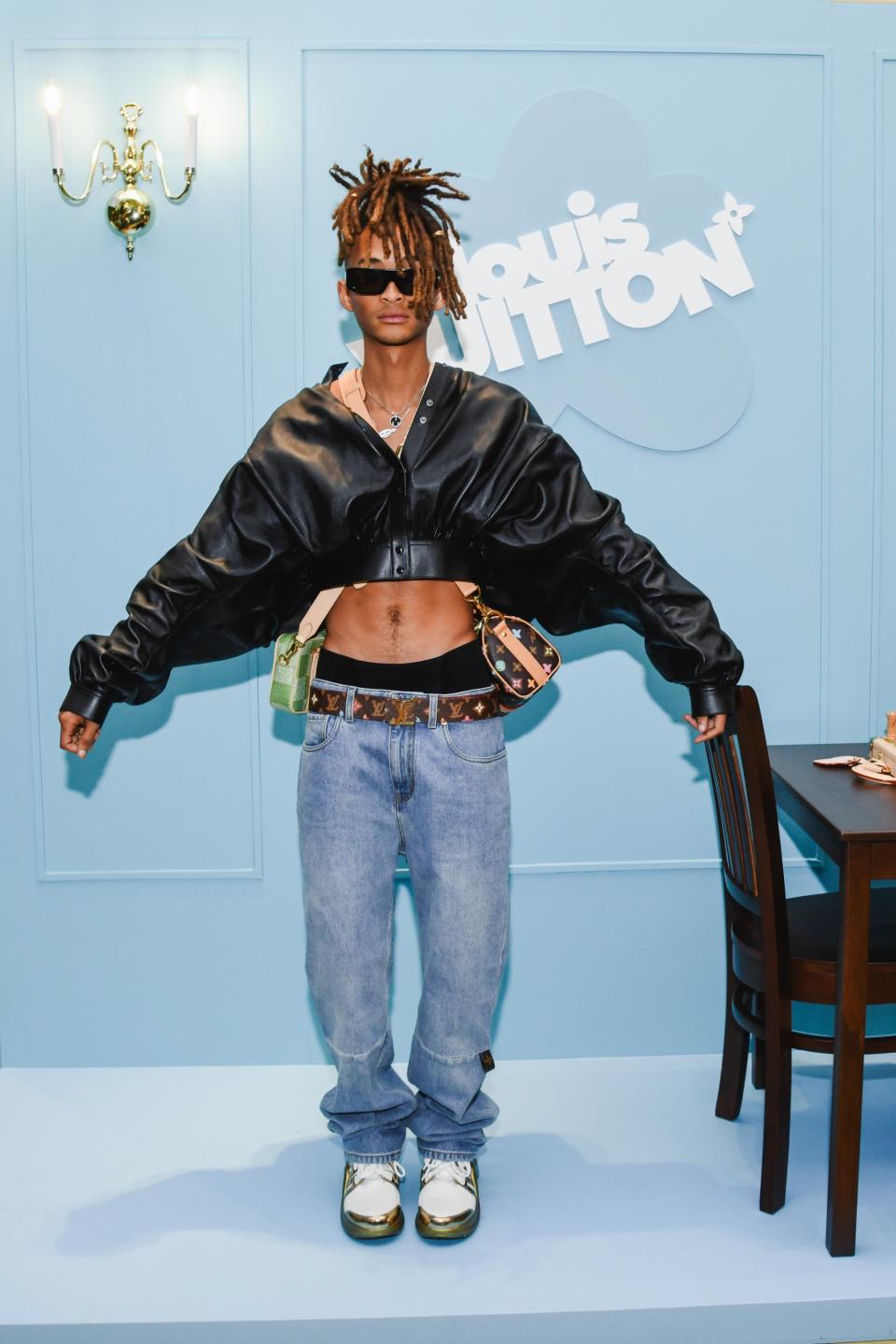 Jaden Smith at the Louis Vuitton Celebrates the Spring 2024 Men’s Capsule Collection by Tyler, The Creator in Los Angeles on March 21