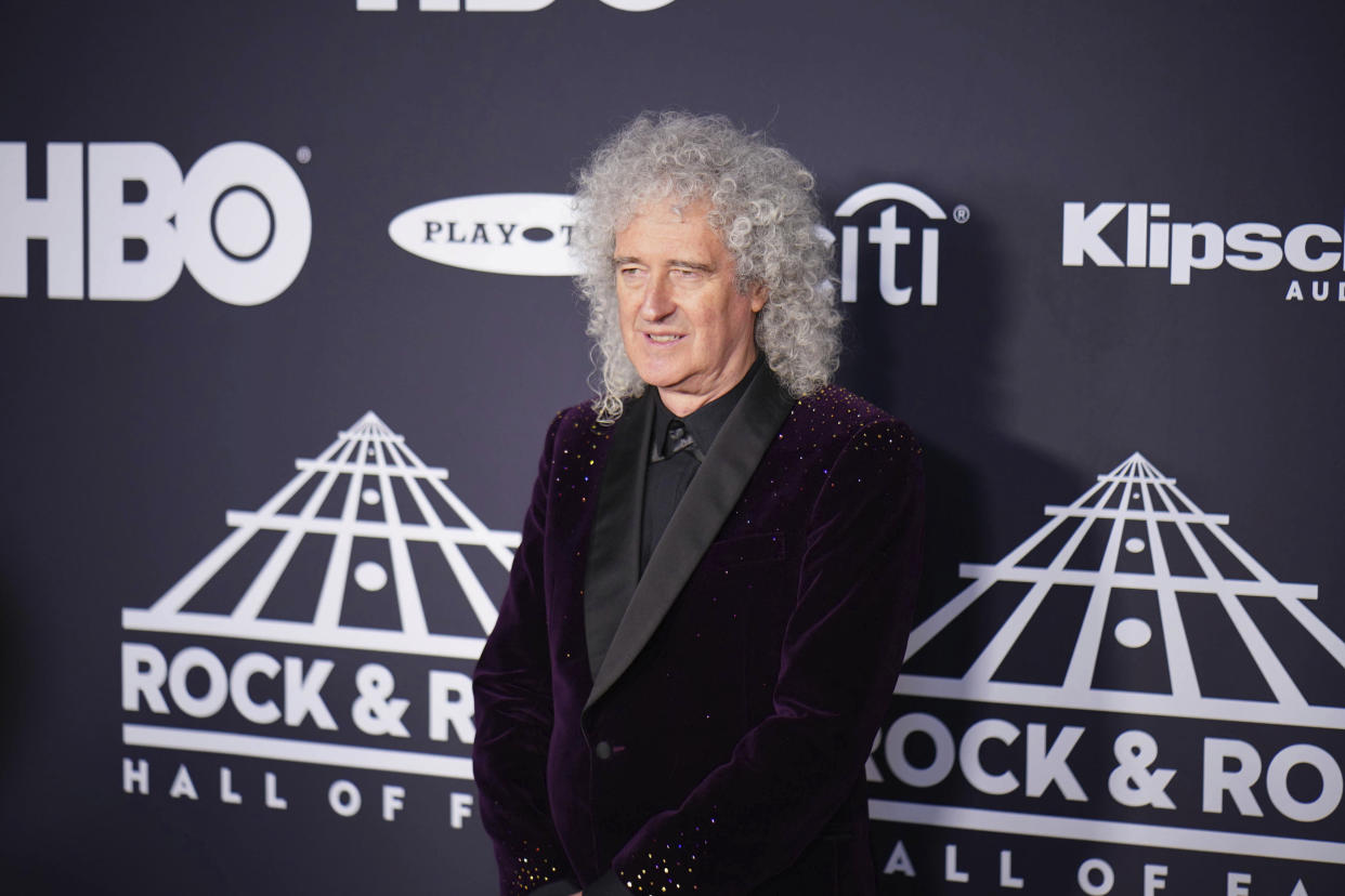 May 26th 2020 - Brian May - guitarist for Queen - is recovering in the hospital following surgery after suffering a heart attack. - File Photo by: zz/John Nacion/STAR MAX/IPx 2019 3/29/19 Brian May of Queen at the 2019 Rock And Roll Hall Of Fame Induction Ceremony held on March 29, 2019 at Barclays Center in Brooklyn, New York City. (NYC)