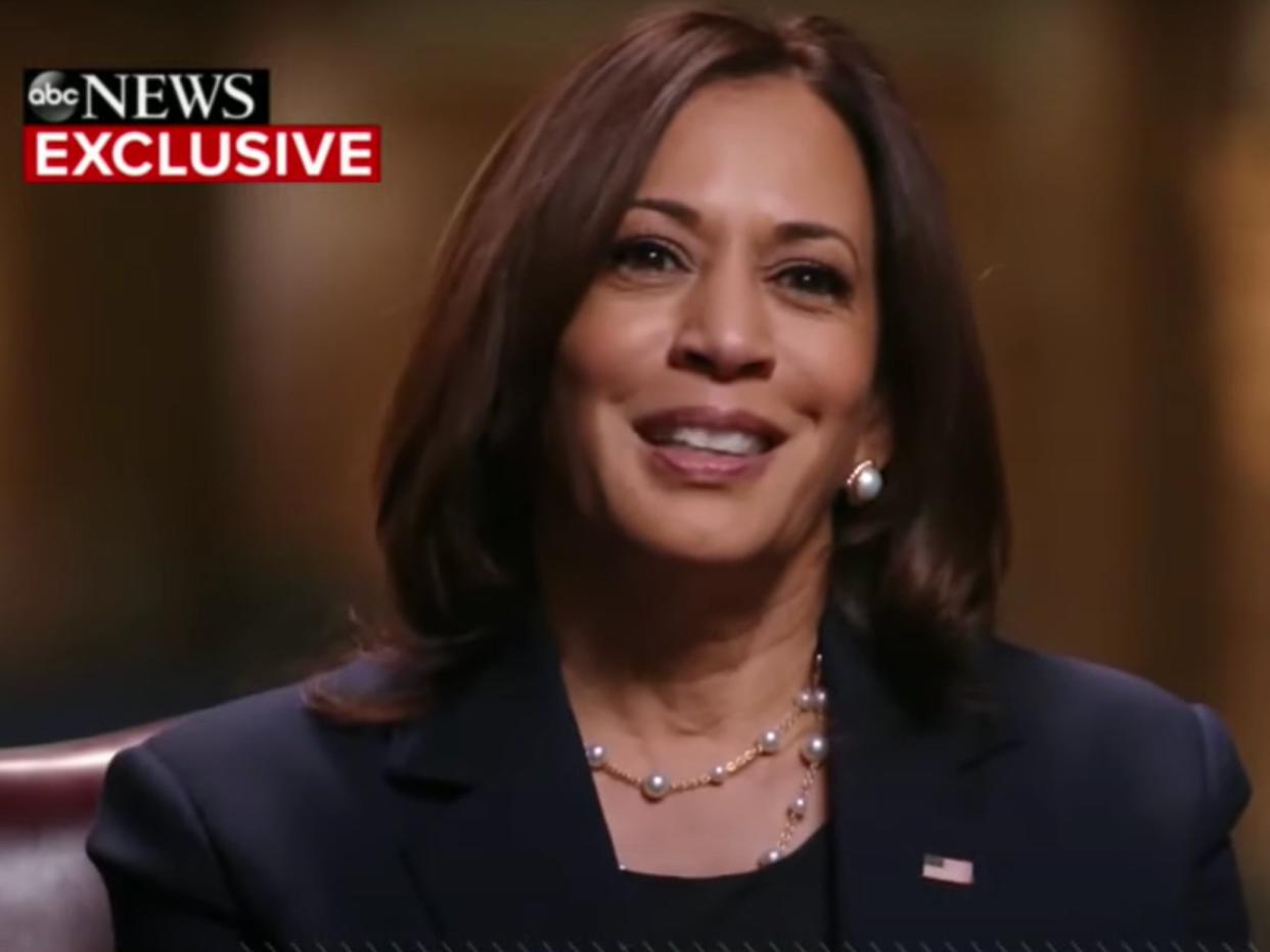 Kamala Harris on Good Morning America (YouTube/Good Morning America)