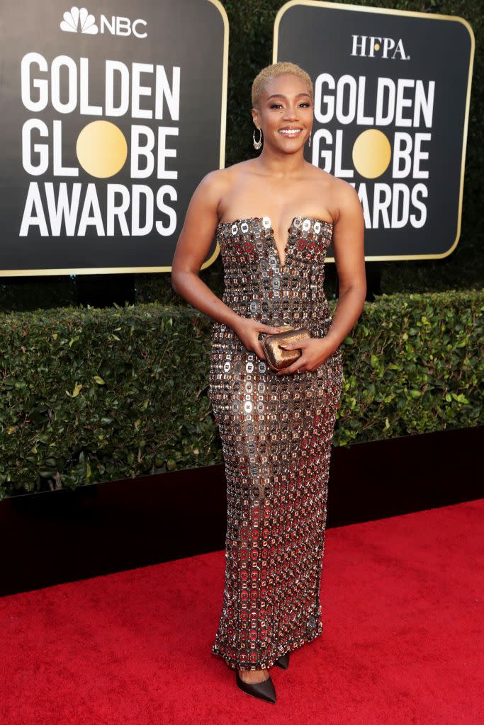 10) Tiffany Haddish in Alberta Ferretti