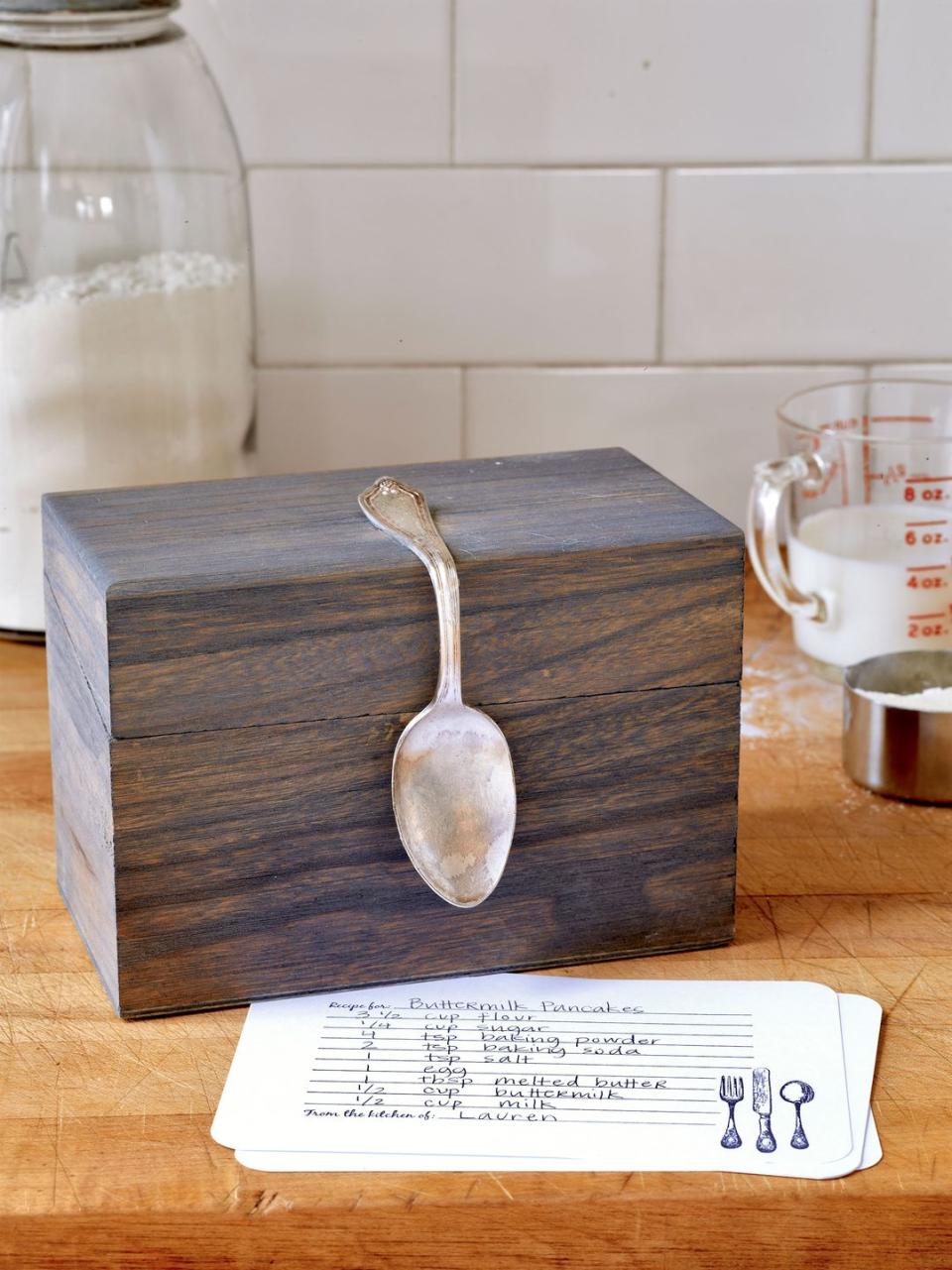 Bent-Spoon Recipe Box