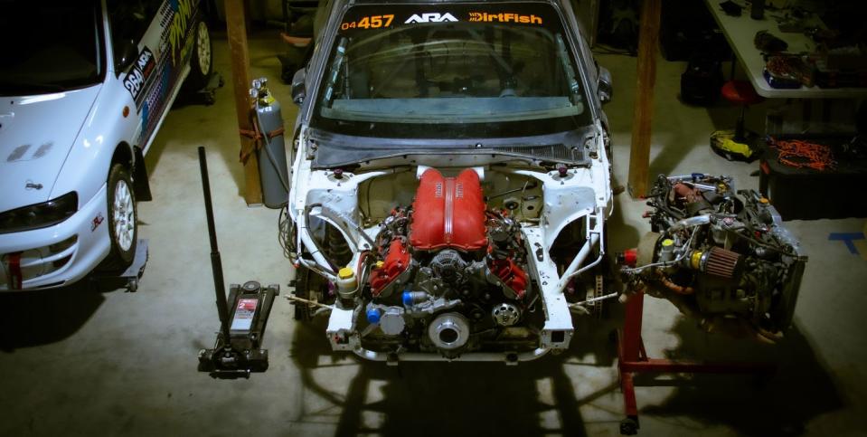 ara ferrari rally wrx build