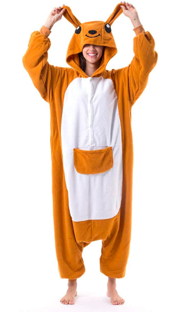 Beauty Shine Kangaroo Onesie (Photo via Amazon)