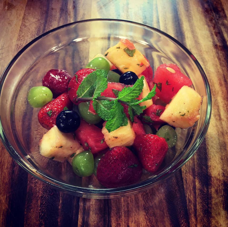 Mojito fruit salad{USAT photo)