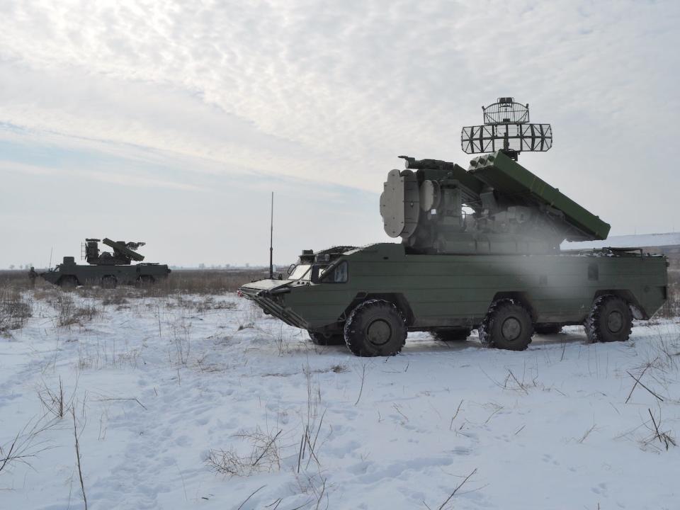 Ukrainian Osa-AKM surface-to-air missile