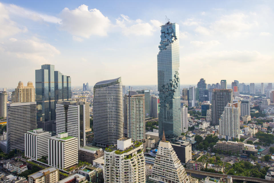 泰國旅遊｜曼谷大京都大廈挑戰高度人氣景點！離地314米玻璃天空步道門票優惠$190起