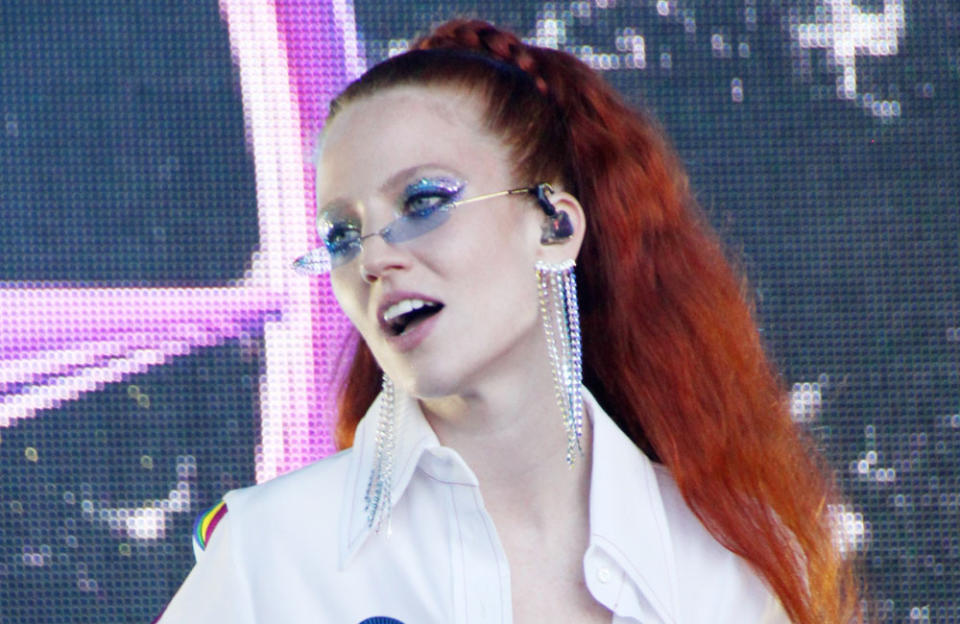 Jess Glynne missed out on meeting Jay-Z credit:Bang Showbiz