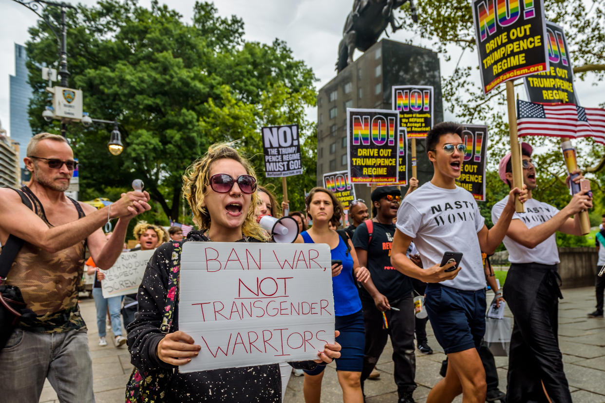 The U.S. military will start accepting transgender recruits January 1st, and it’s about time