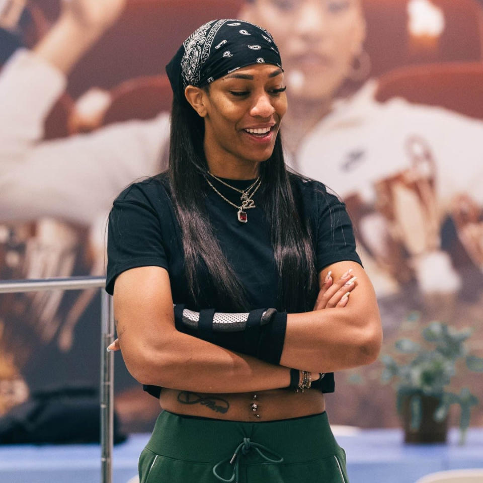  A'ja Wilson Is Making History With Her Own "A'One" Signature Nike Sneaker. 