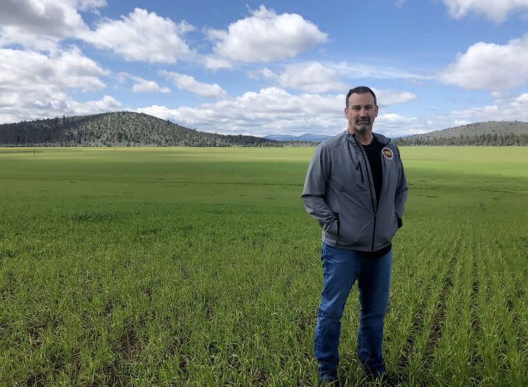 BIEBER, CALIF APRIL 30, 2022 - Photos of gubernatorial candidate Brian Dahle on his farm overlooking the Pitt River in Lassen County. (Phil Willon / Los Angeles Times)