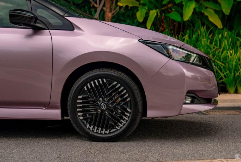 New 17″ wheel design for Nissan Leaf 2023