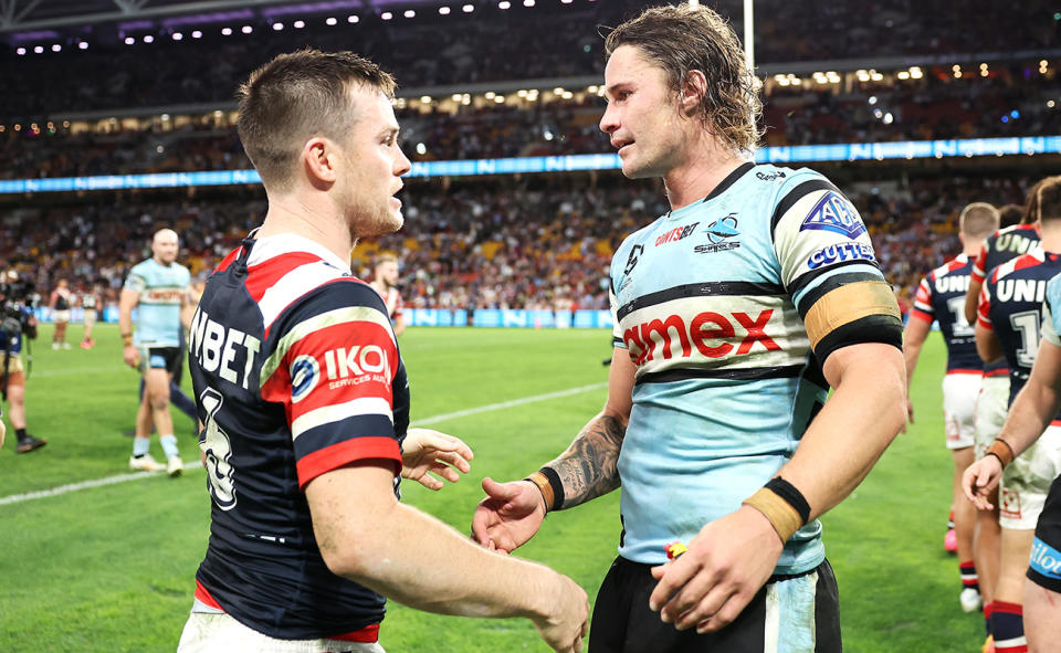 Luke Keary and Nicho Hynes.