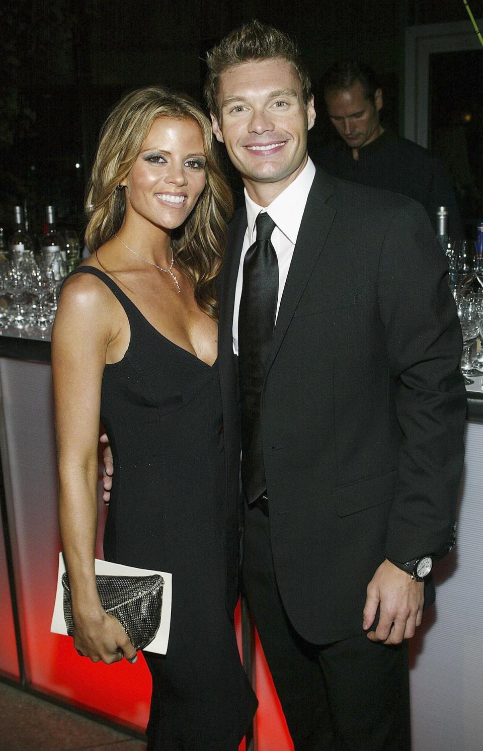 Shana Wall and television host Ryan Seacrest attended an event in Beverly Hills, California in September 2005 when the couple were still together (Getty Images)