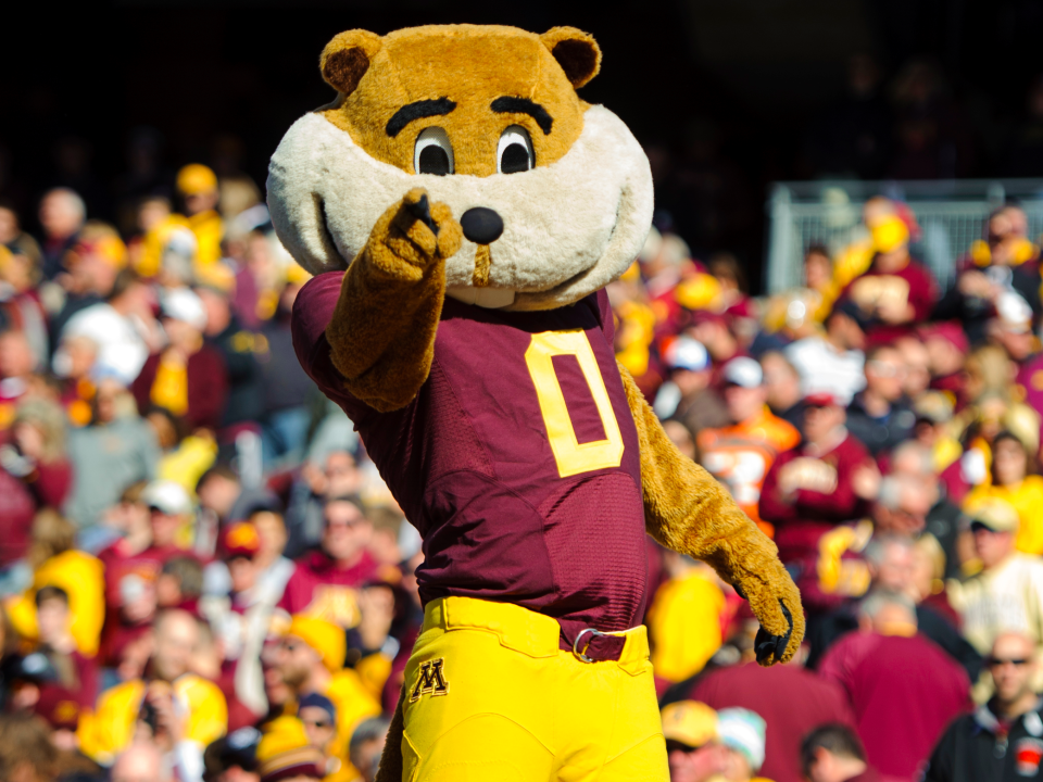 goldy the gopher minnesota goldy gophers