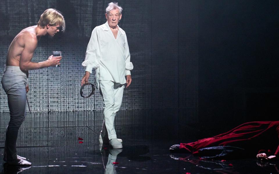 Johan Christensen and Ian McKellen share the role of Hamlet at Ashton Hall - Devin de Vil