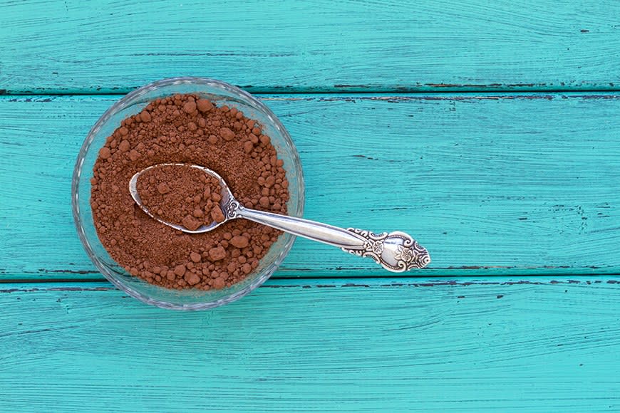 Unsweetened cocoa powder