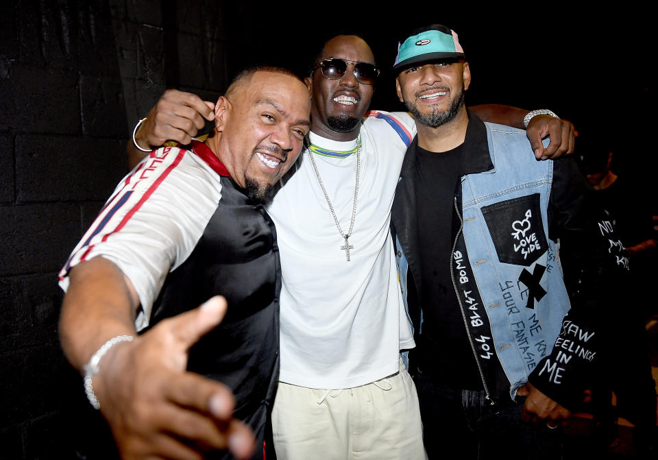 Timbaland, Sean "Diddy" Combs and Swizz Beatz