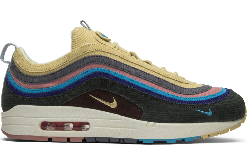 The Sean Wotherspoon x Air Max 1/97 ‘Sean Wotherspoon’ sneakers. - Credit: GOAT