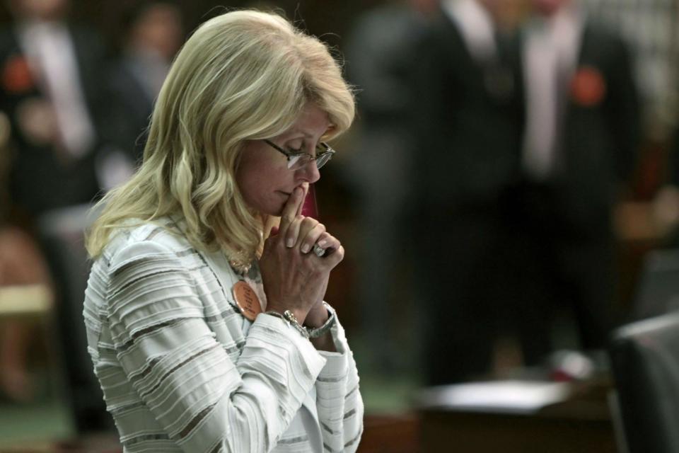 Wendy Davis spoke for 11 hours without taking a break. There is now talk of a movie: Getty