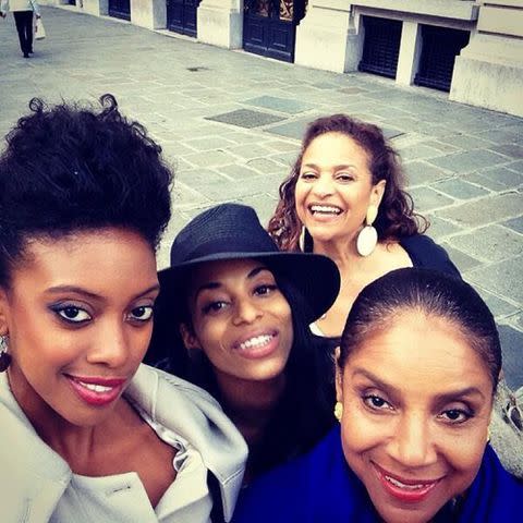 <p>Debbie Allen Instagram</p> Condola Rashad, Vivian Nixon Williams, Phylicia Rashad and Debbie Allen.