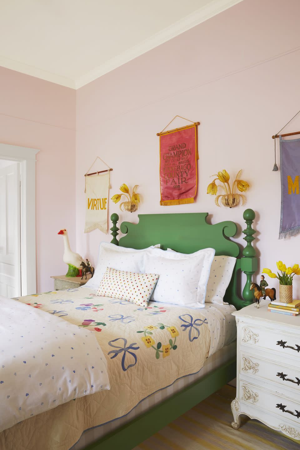 Pastel Pink Bedroom