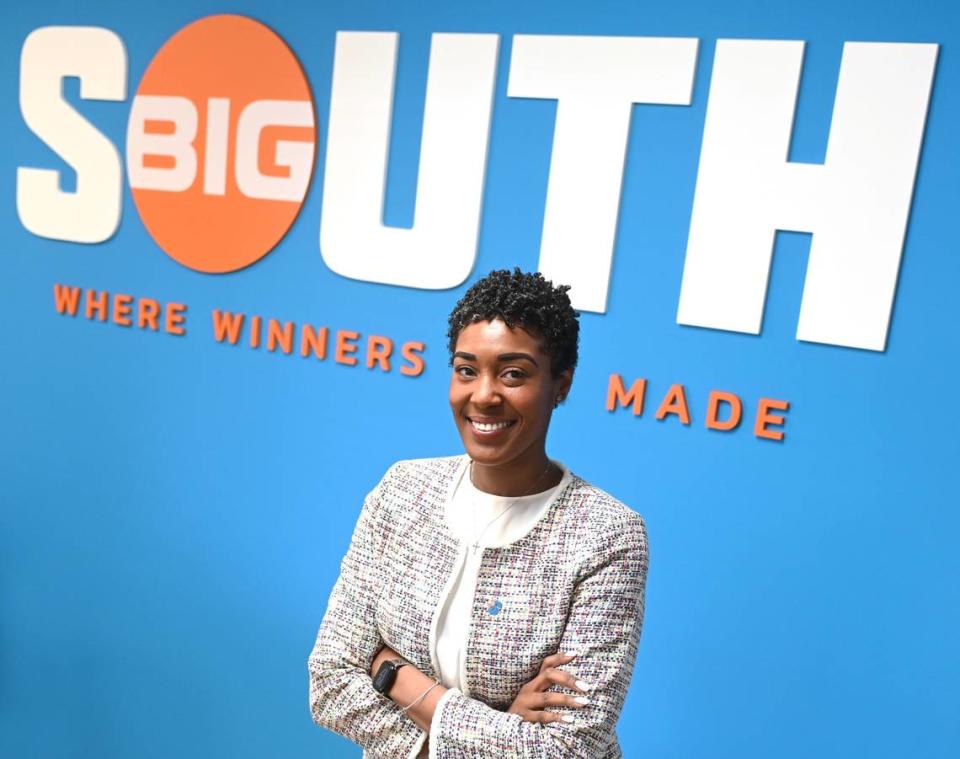 Sherika Montgomery is the new Big South Conference commissioner.