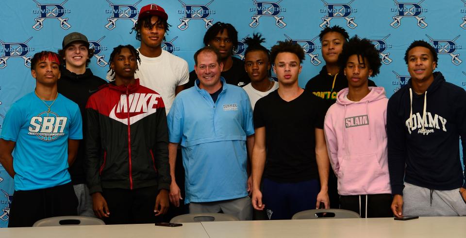 Dorman senior Noah Clowney, a consensus four-star recruit and the top boys basketball recruit in South Carolina is heading to Tuscaloosa to play for Alabama. He revealed his pick for his college basketball team around his family and Dorman teammates at school on Nov. 1, 2021.