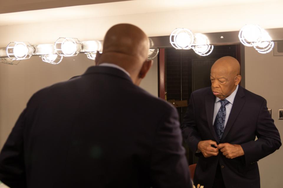 As a teenager, a young John Lewis wrote to Dr. Martin Luther King Jr., asking for help integrating segregated Troy State University in Troy, Alabama. (Sky)