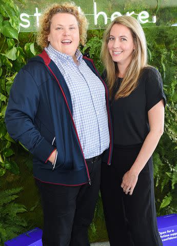 Presley Ann/Getty Images Fortune Feimster and Jacquelyn Smith at SmileDirectClub at TMG's Pre-Oscars lounge party at The Beverly Hilton Hotel, February 08, 2020 in Beverly Hills, California