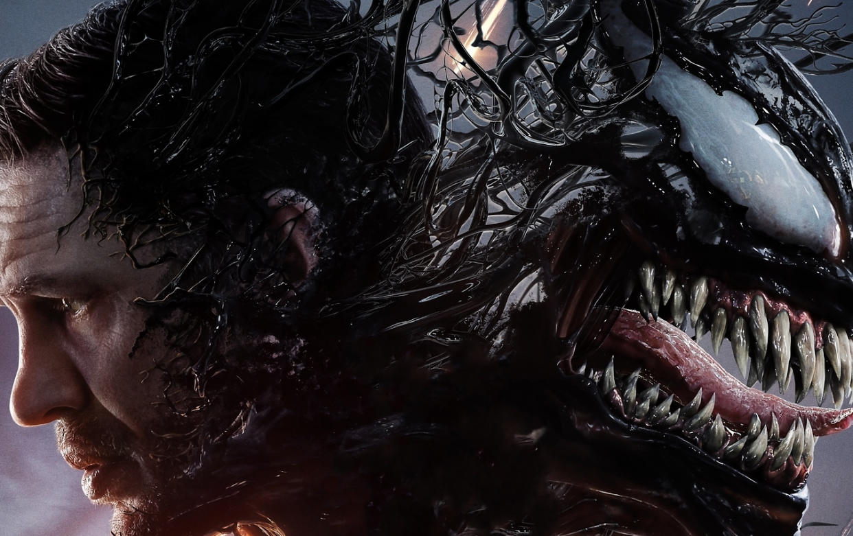 Recorte del póster de 'Venom: El último baile', la tercera entrega de la saga del simbionte en Marvel (Foto: Sony Pictures)